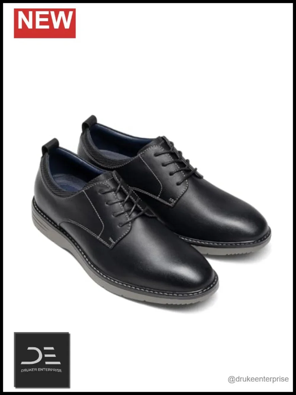 Men's Casual Dress Shoes Retro Business Oxfords Comfort Shoes